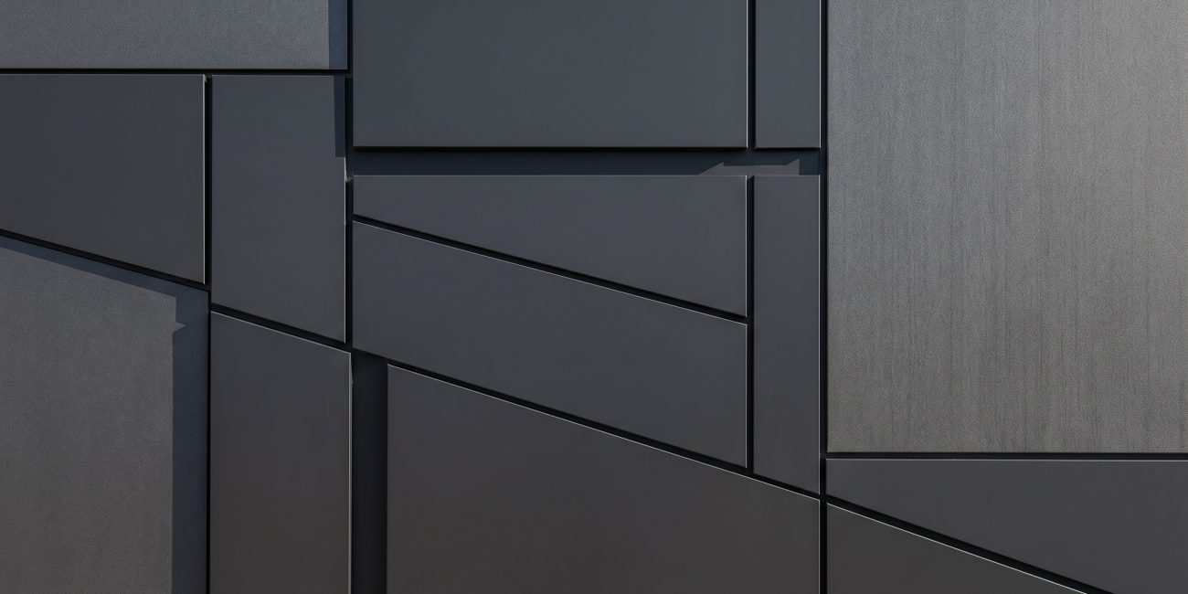 Architectural panel reveal joint detail for a PRS Inc commercial cladding project in Ottawa